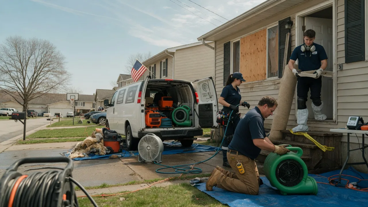 Water Damage Restoration in Deer Creek, OK near me